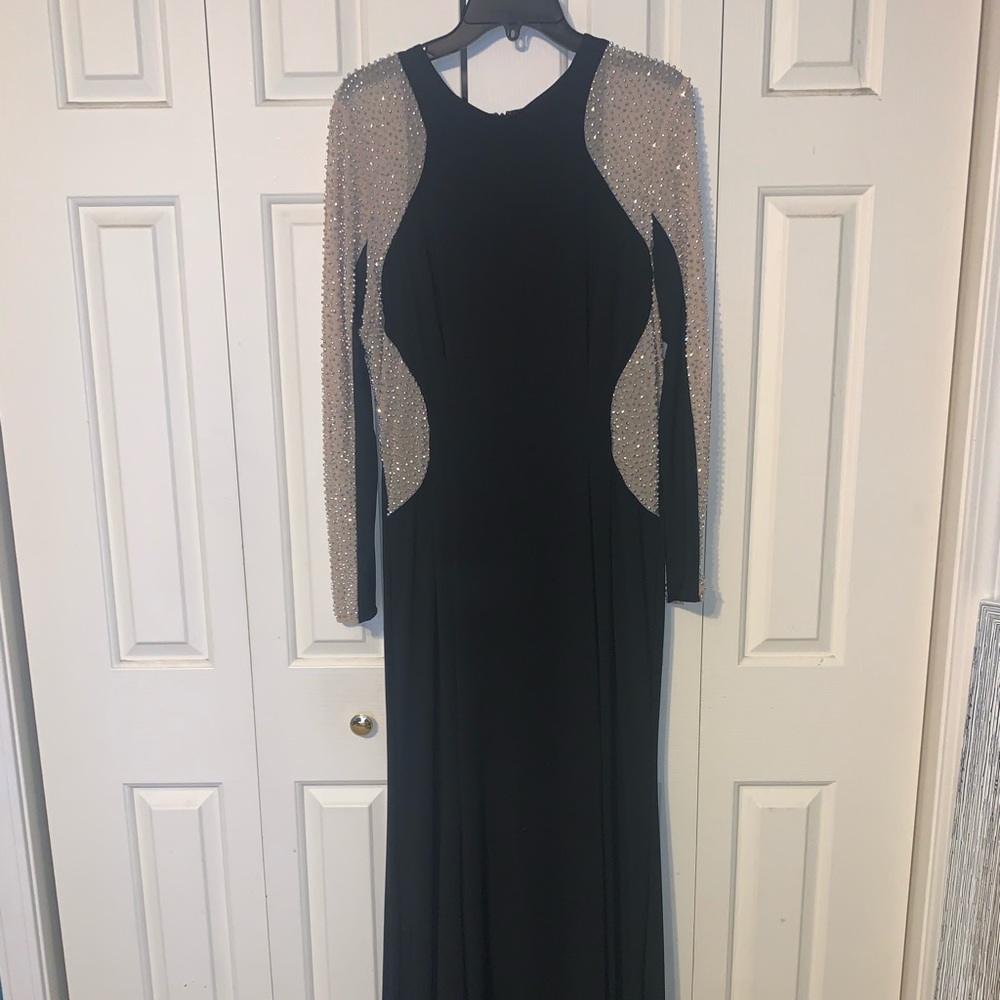 Xscape Floor Length Dress